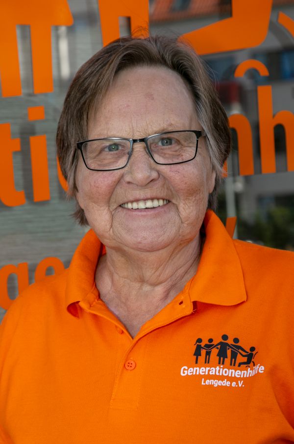 Ingrid Brunke, Beisitzerin der Generationenhilfe Lengede e.V.